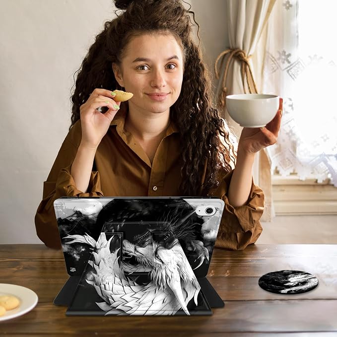 Black White Dragon