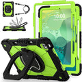 WESOROL for iPad Pro 13 Inch Case M5 2025/M4 2024 (7th Generation) with Screen Protector/360° Rotating Stand/Pencil HolderMilitary Grade Shockproof iPad Case 13 Inch iPad Pro M5/M4Black Green