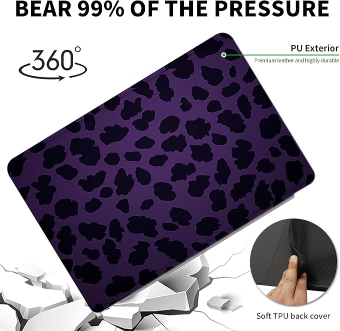 Purple Leopard Print