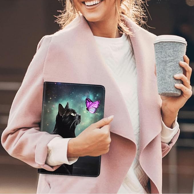 Black Cat and Butterfly