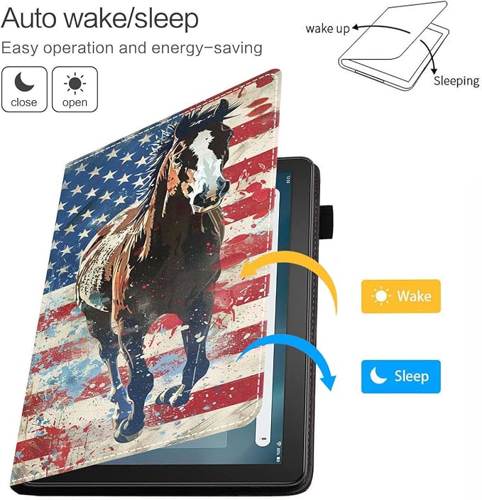 American Flag Horse