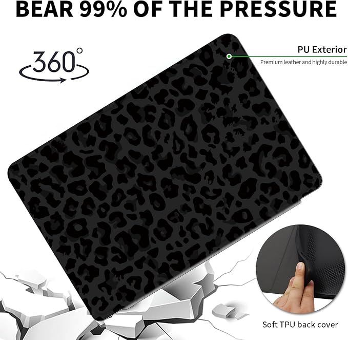 Black Green Leopard