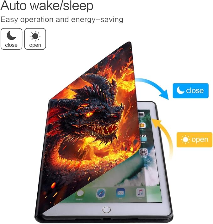 Fiery Black Dragon Fire Lava