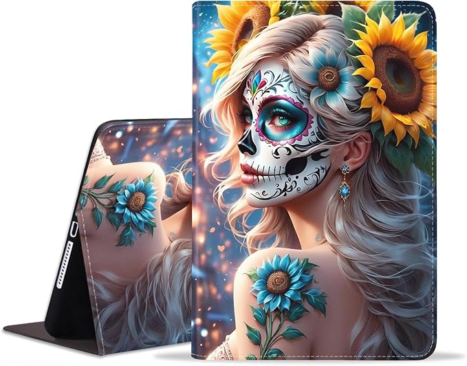 Sugar Skull Girl Sunflower