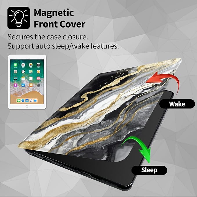 Black Gold Marble