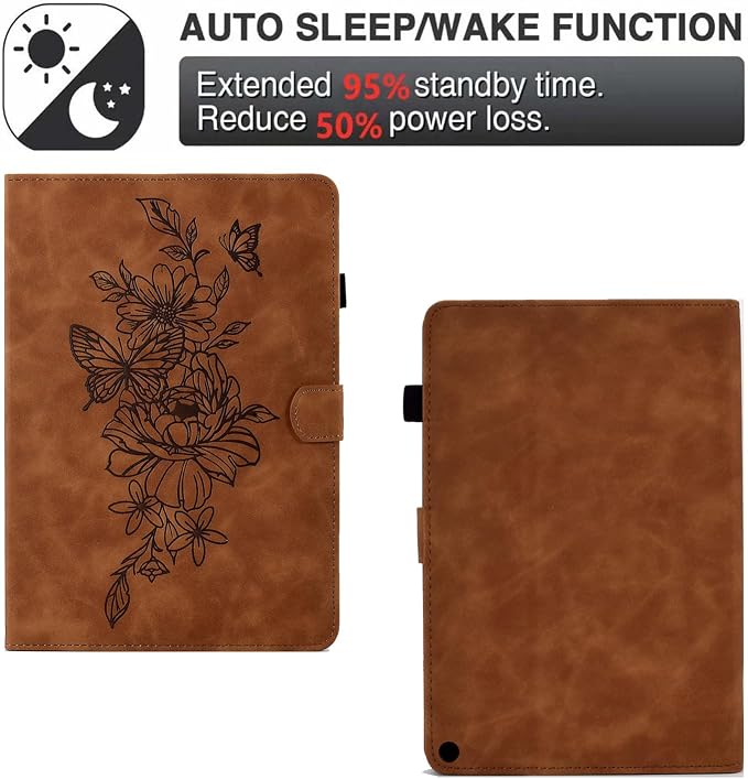 02# Brown Butterfly Flower