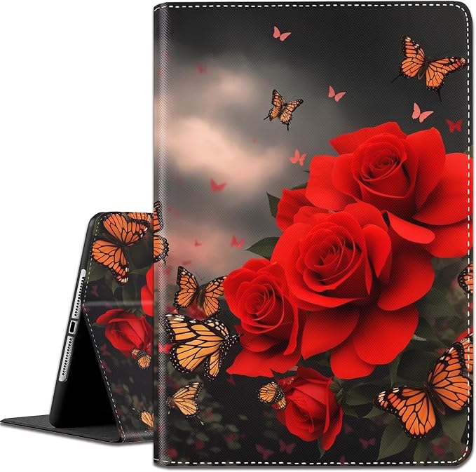 Flower Butterfly Pink Rose