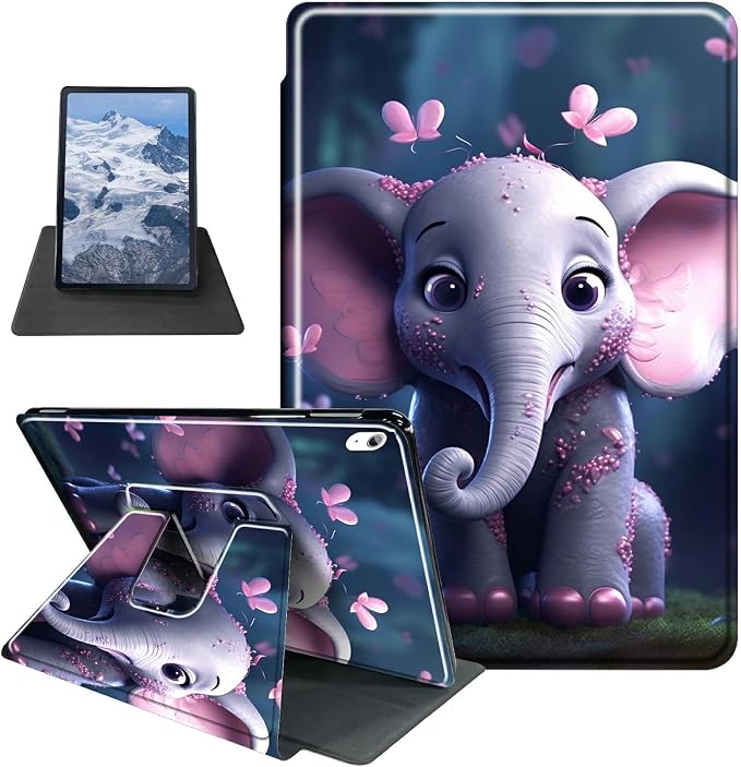 Elephant and Pink Hearts