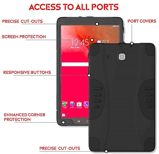 Verizon Rugged Case for Samsung Galaxy Tab E 8''