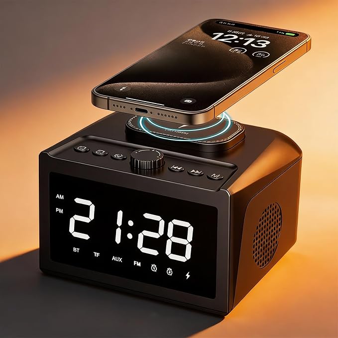 Multifunctional Alarm Clock S31 Black