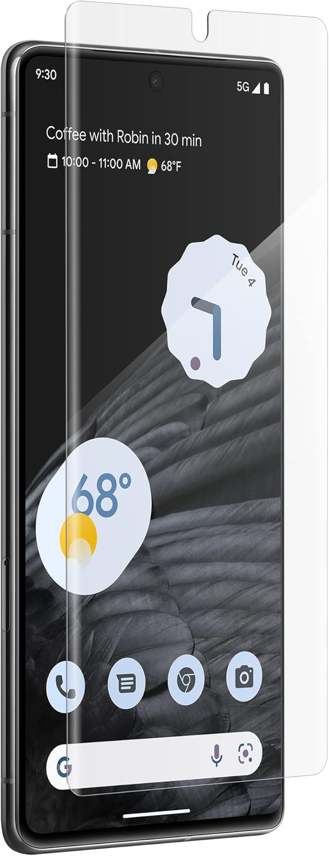 ZAGG InvisibleShield Fusion Curve Screen Protector for Google Pixel 7 Pro - Easy to Install