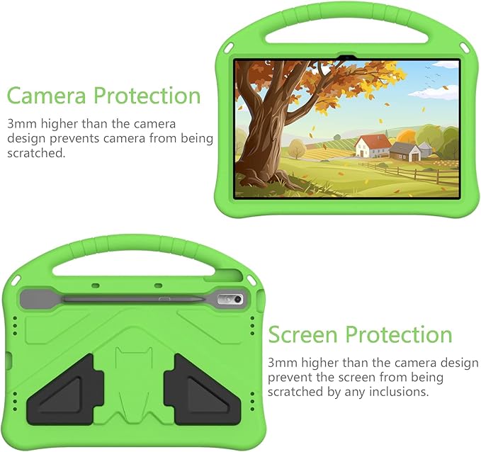 Tablet Cases Case Compatible with Lenovo Tab P11 Pro 11.2 2nd Gen 2022 (TB-138FC/TB-132FU) Compatible with Lenovo Pad Pro 2022 Case Tablet Case Compatible with Kids Case Shockproof CasePen Slot+Sho