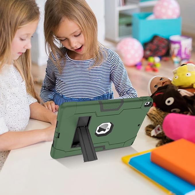 BENTOBEN for iPad Air 3rd Generation Case iPad Pro 10.5 2017 Case 3 Layers Heavy Duty Rugged Shockproof Kickstand Protective Tablet Cover for iPad Air 3 10.5 2019 /iPad Pro 10.5 2017 Dark/Green