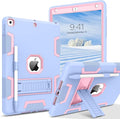 BENTOBEN for iPad 9th Generation Case iPad 8th Generation Case iPad 7th Gen Case iPad 10.2 2021/2020/2019 Case 3 in 1 Heavy Duty Rugged Protective Cover with Stand Pen Holder Light Blue