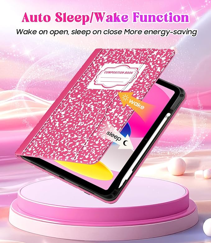 Composition Book-Pink