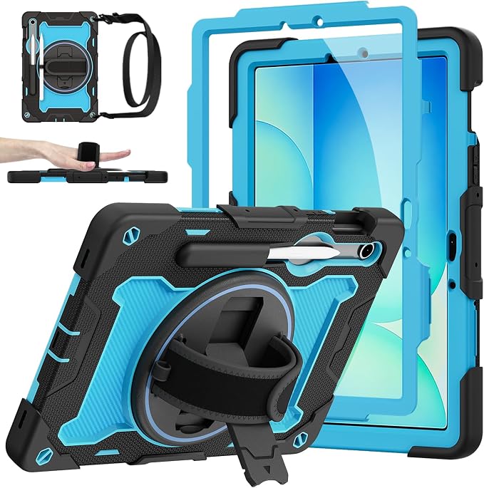 Light Blue+Black