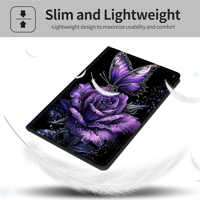 Purple Rose Butterfly
