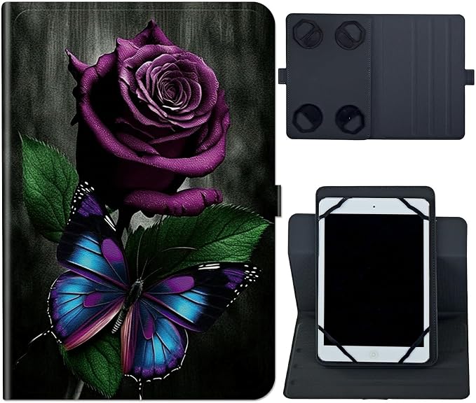 Purple Rose Butterfly