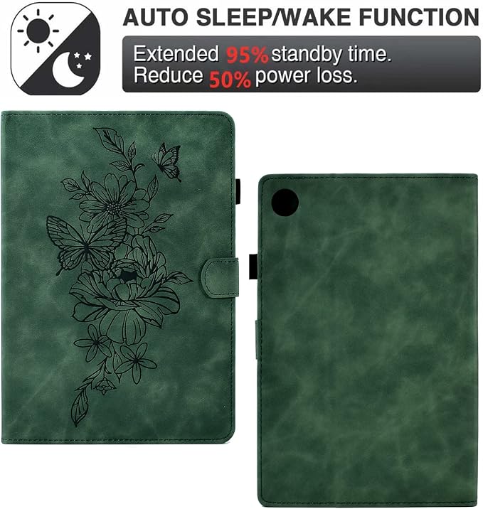 Embossed Green