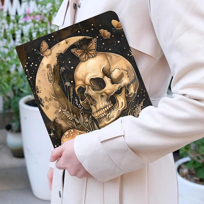 Butterfly Moon Skull