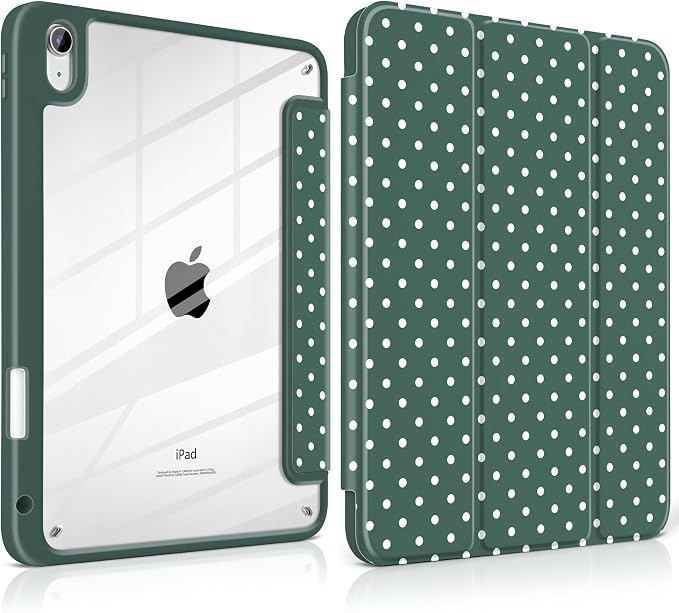 Forest Green polka