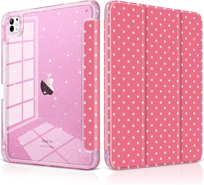Dark Pink Polka Dot