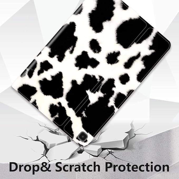 Black and White Cow Print