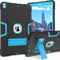 BENTOBEN for iPad Air 3 10.5 2019 Case iPad Pro 10.5 2017 Case 3 Layers Heavy Duty Rugged Shockproof Kickstand Protective Tablet Case Cover for iPad Air 3rd Gen/iPad Pro 10.5 Inch Blue/Black