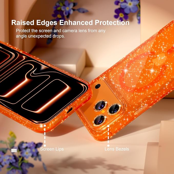 Glitter Orange