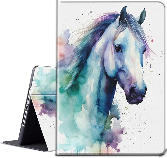a Cute Colorful Horse