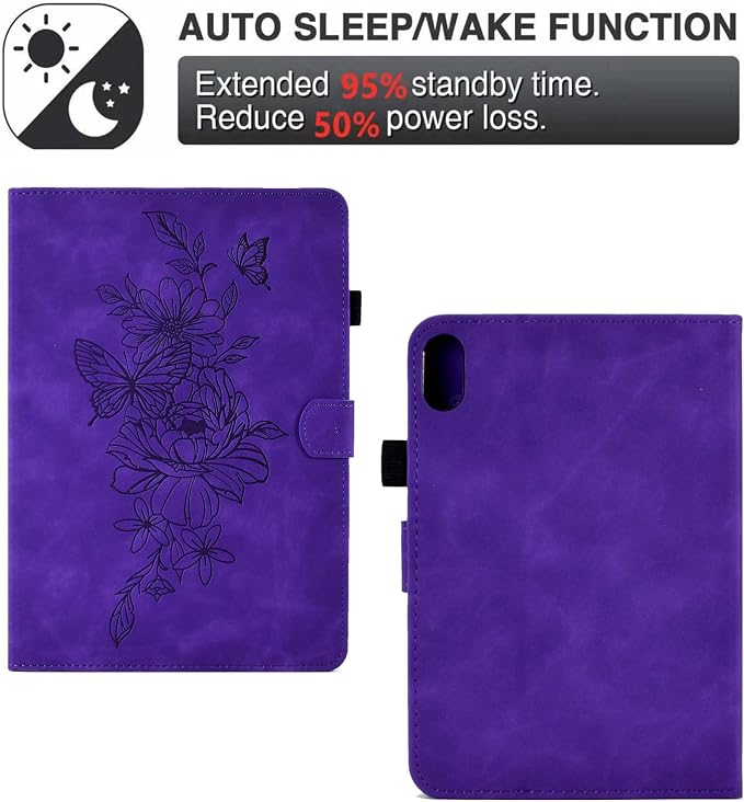 Embossed Purple