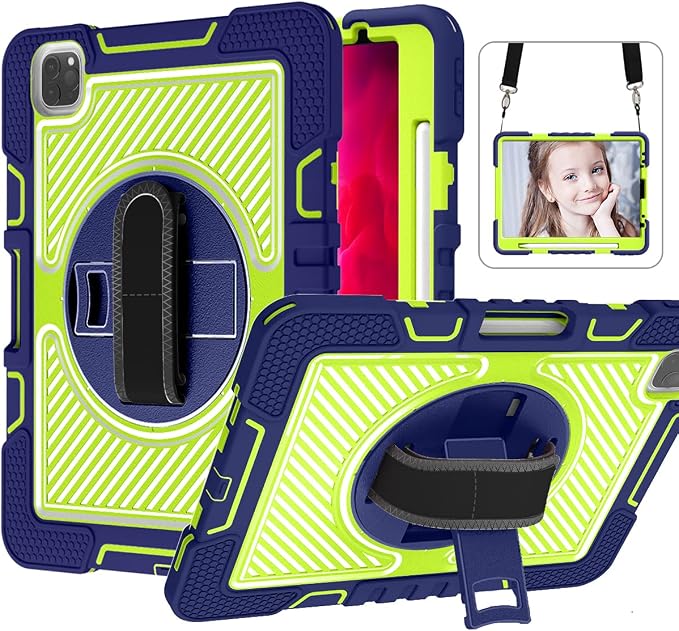 Navy+Chartreuse