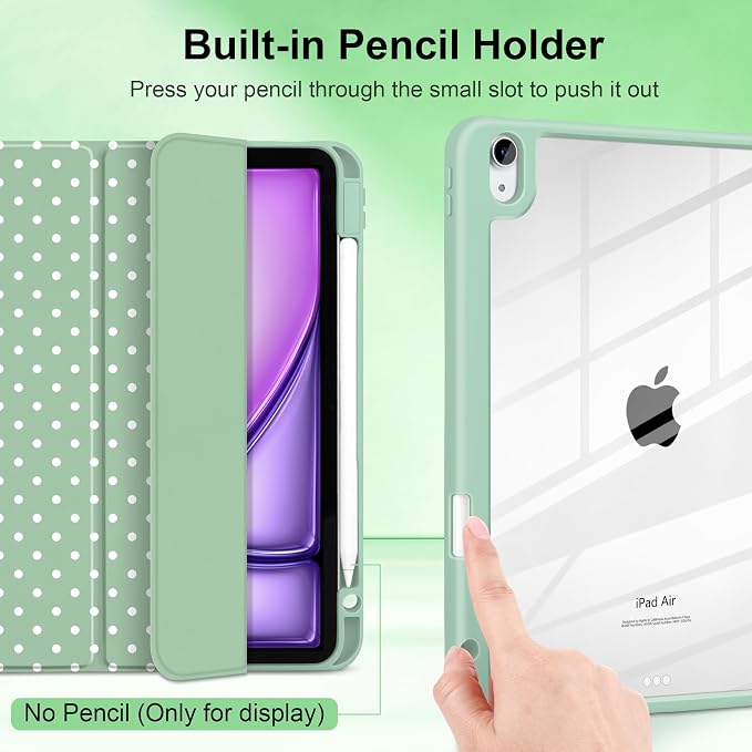 Green white dot