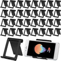 Fabbay 40 Pcs Foldable Cell Phone Stand Desk Multi Angle Tablet Stand Universal Cellphone Holder Portable Smartphone Dock Compatible with Most Mobile Phone and Tablet for Travel (Black)