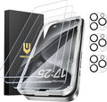 UNBREAKcable iPhone 15 Pro Max Screen Protector 3-Pack 3 Tempered Glass + 3 Camera Lens Protectors 9H Hardness HD Clarity Anti-Fingerprint Case Friendly 6.7 Inch