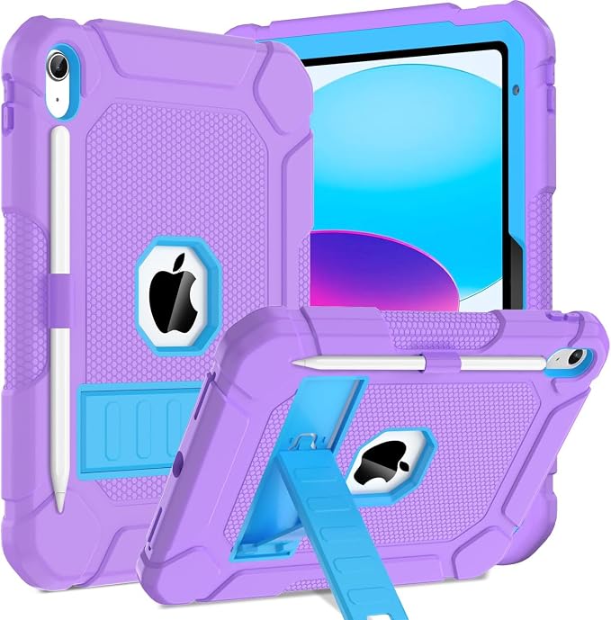 Purple and Blue