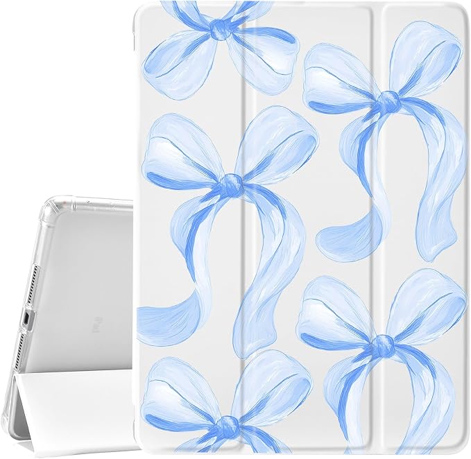 White-Light Blue Bow