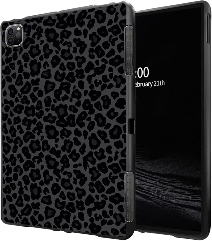 Dark Green Leopard Print Pattern