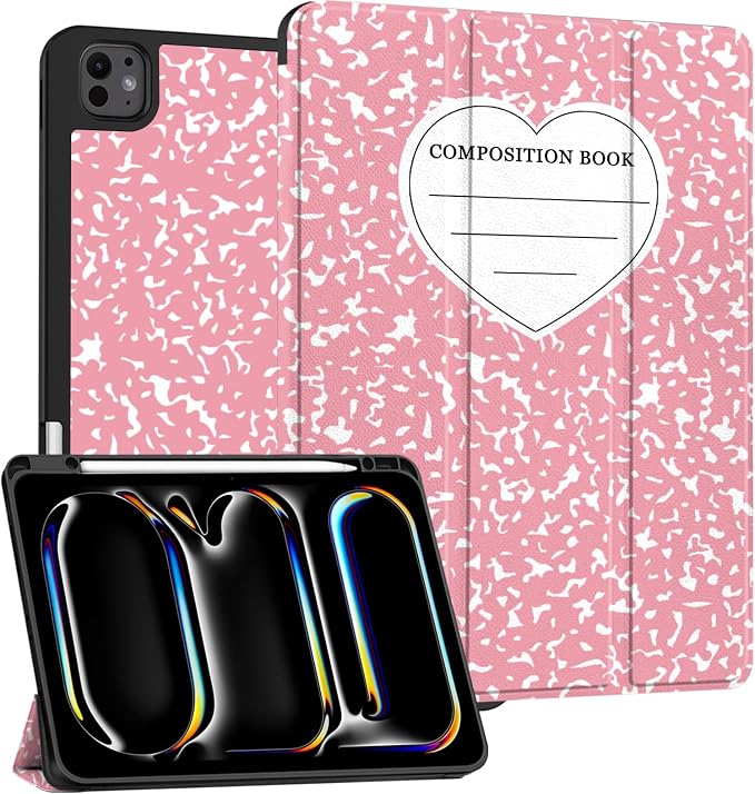 PZ10-Pink Heart Notebook