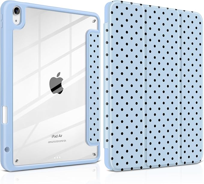 Blue polka dot