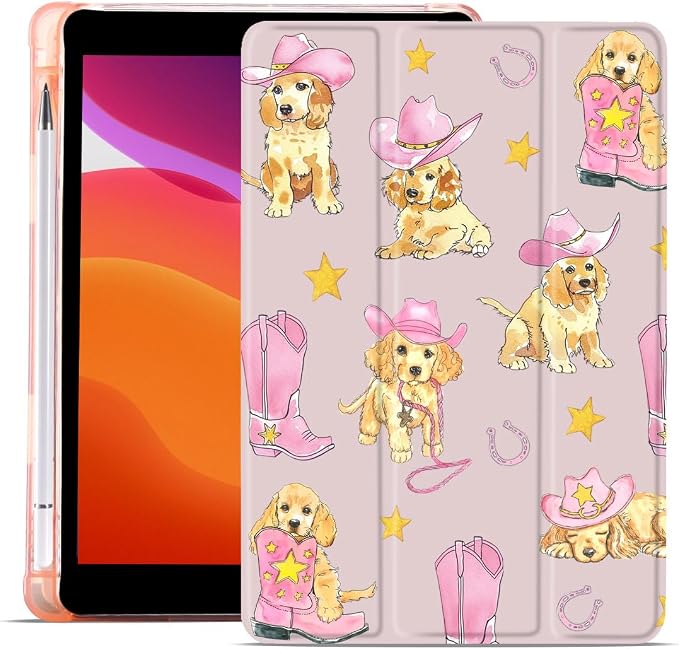 Pink&Western Cowboy Pug