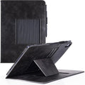 BOZHUORUI Case for XPPen Magic Drawing Pad 12.2 PU Leather Protective Folio Cover with Auto Sleep WakeMultiple Viewing Angles Stand Cover for XP-Pen 12.2 Inch Drawing Tablet (Rock Black)