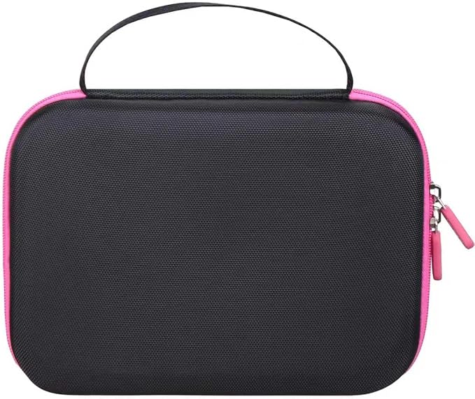 Black with Pink Zipper