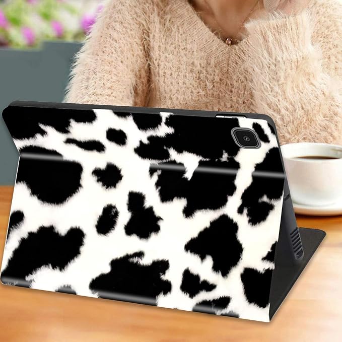 Black and White Cow Print