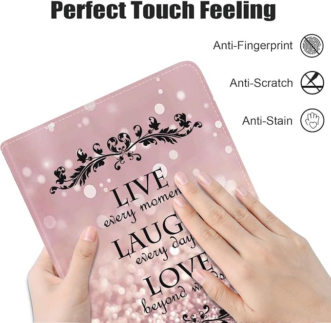 Glitter Quote Live Laugh Love
