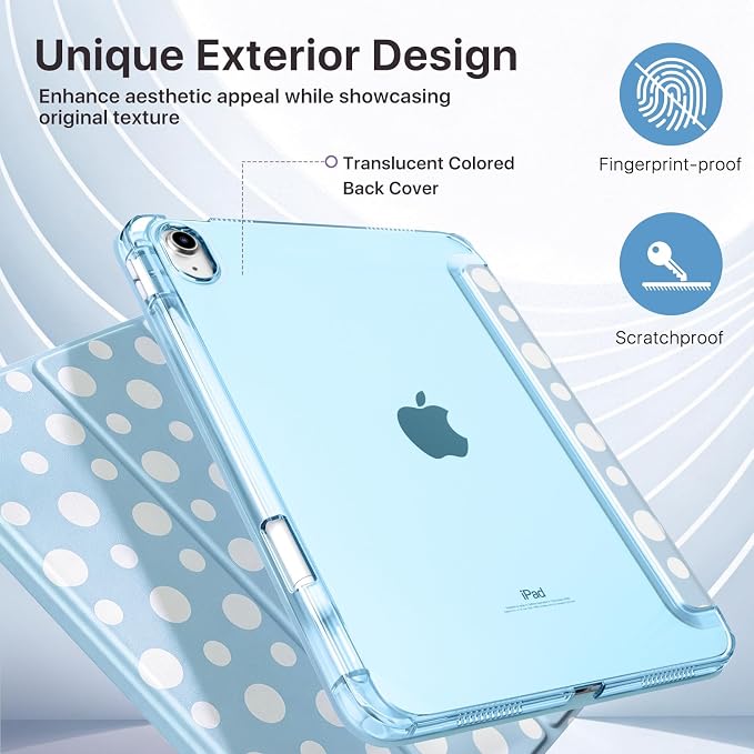 Polka Dot Sky Blue