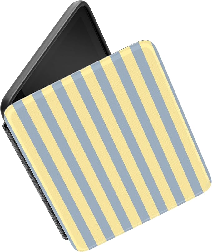 Coastline Stripes | Blue & Yellow