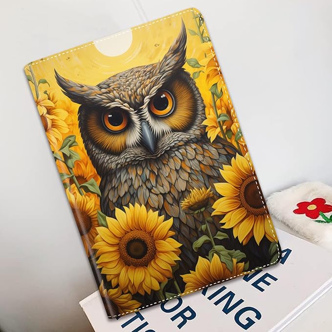 Owl and Sunflower