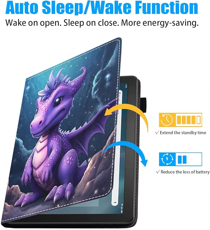 Cute blue little dinosaur