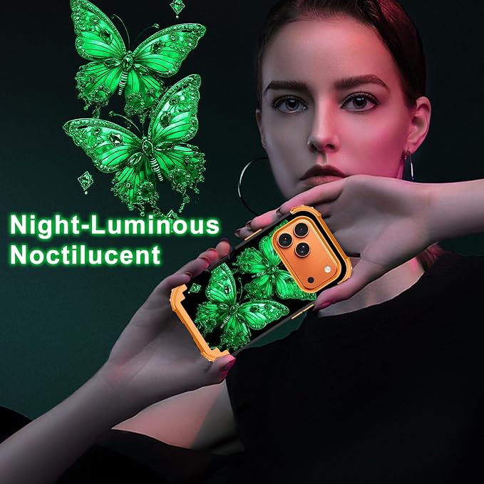 Glow in The Dark Orange Spinel